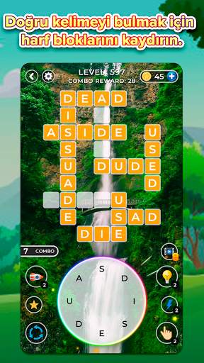 Ücretsiz Wordscape: Çevrimdışı Word Connect screenshot 2