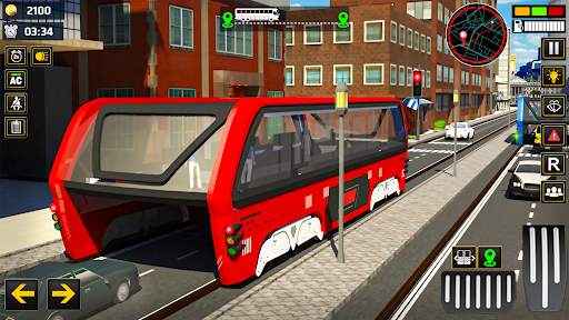 Elevated Bus Sim: Bus Games screenshot 7
