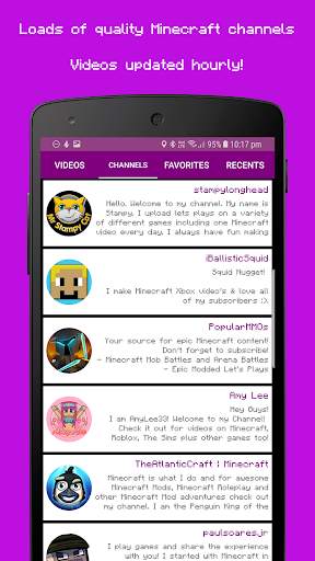 Enderflix Kids - Safe YouTube Minecraft Videos screenshot 2