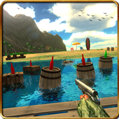 Bottle Shoot Expert - Real Gun Shooting games icon