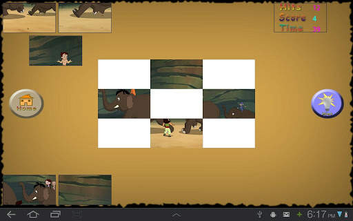 Bheem puzzle Game - Bali Movie screenshot 3