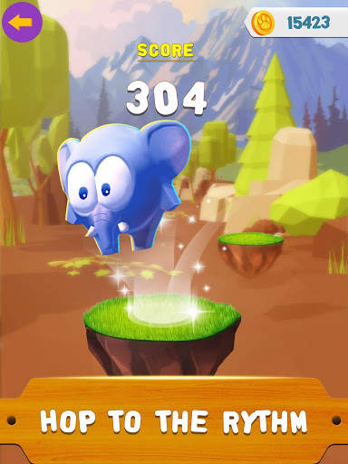 Magic Bird Hop Music Game: fichas de baile screenshot 18