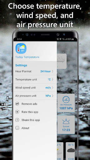 Temperature Today: Weather App screenshot 8