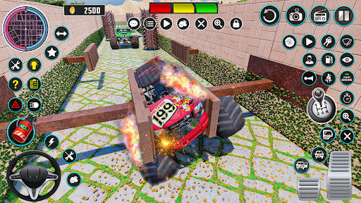 Monster Truck Maze Puzzle Game screenshot 5