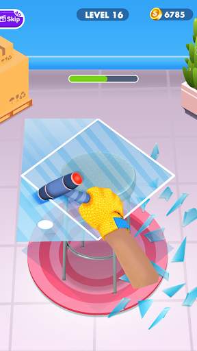 Cut Glass & Paint DIY Games screenshot 1