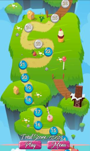Bubbles shooter game Funny Donut screenshot 5