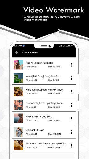 Video Watermark - Write Name on Video screenshot 1