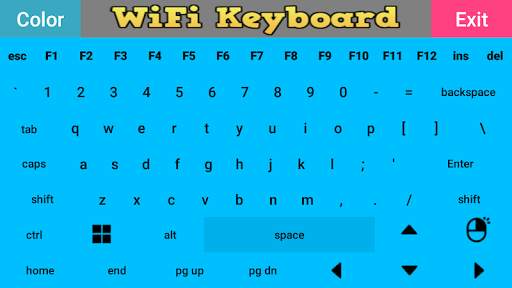 WiFi Keyboard - Wireless keyboard & Mouse for PC screenshot 5