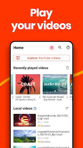 Video Player, Tube Floating - BaroPlayer screenshot 3