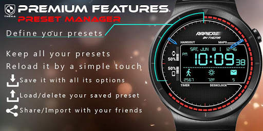 Rapier Watch Face & Clock Widget screenshot 7