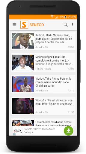 Senego: Notizie in Senegal screenshot 1