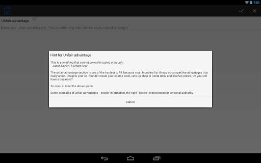 Business plan screenshot 13