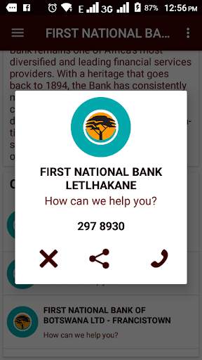 Mobile Directory BW screenshot 7