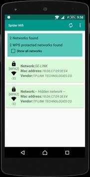 spider wifi ( WPS Connect ) screenshot 2