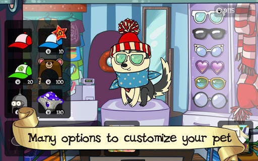 Funny Little Husky - Virtual Pet screenshot 1