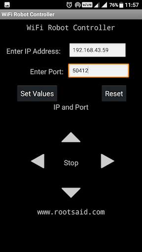 WiFi Robot Controller screenshot 4