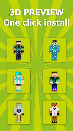 Herobrine Skins for Minecraft screenshot 2