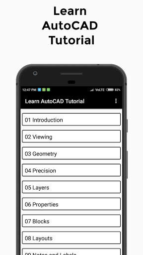 Tutorial of AutoCAD screenshot 1