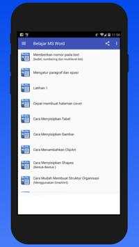 Belajar MS Word screenshot 2