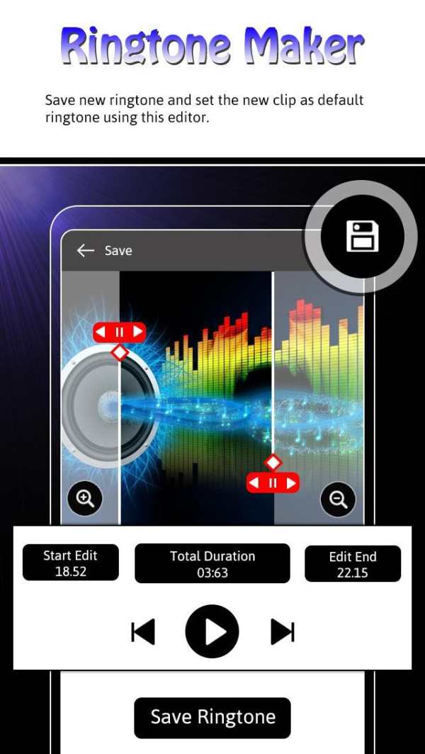 Make Ringtone from Song (Mp3 Cutter) screenshot 3