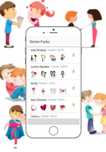 Lovers Sticker For WhatsApp screenshot 3