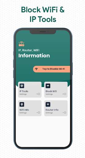 Block WiFi & IP Info Tools screenshot 1