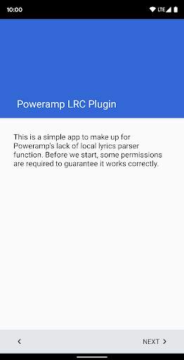 Poweramp LRC Plugin - Synced lyrics for Poweramp screenshot 1
