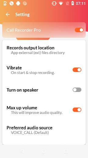 Call Recorder Pro Free screenshot 5