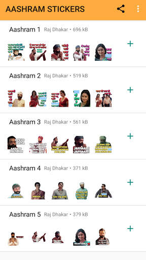Aashram Stickers For WhatsApp - WAStickerApps screenshot 2