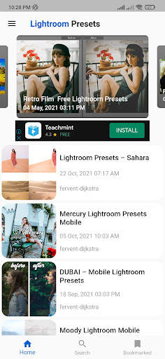 Lightroom Mobile Preset DNG screenshot 1