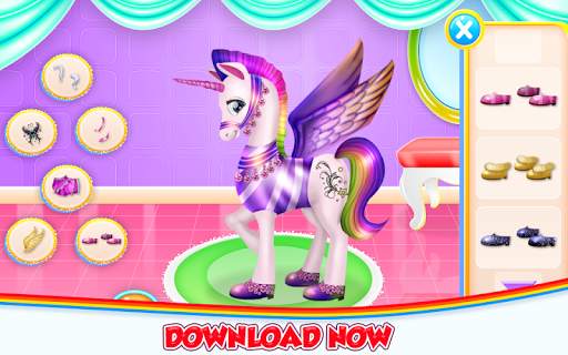 Colorful Unicorn Caring screenshot 9