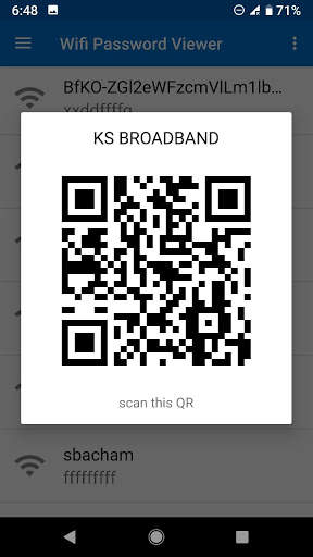 WiFi Password Viewer (root) screenshot 3