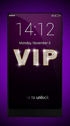 VIP Keyboard Lock Screen 1 تصوير الشاشة