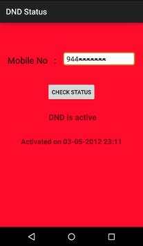 DND Status screenshot 2