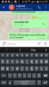 Free Messenger app, IM, SMS, Voice Call - Owl Chat screenshot 1