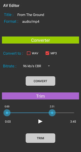 AV Player Lite - Music player & Video player screenshot 3