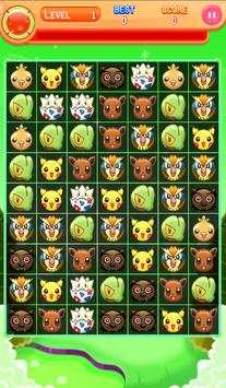 Pokemon Match Crush Fun 2 تصوير الشاشة