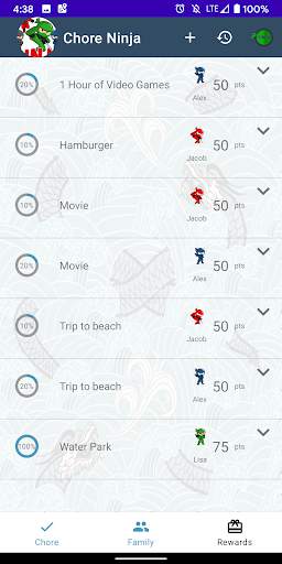 Chore Ninja - Chore App for Families screenshot 2
