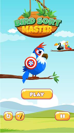 Bird Sort Master: Color Puzzle screenshot 1