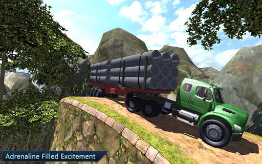 Cargo Truck 4x4 Hill Transporter screenshot 2