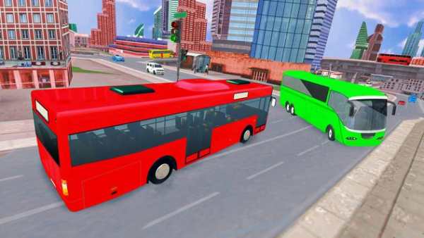 Urban city Coach Bus Driving - New Games 2020 screenshot 1