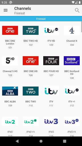 Freesat TV Listings UK Cisana screenshot 2