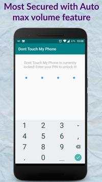 Dont touch my phone screenshot 1