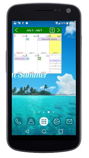 3D Calendar screenshot 2