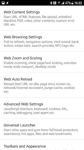 Fully Kiosk Browser & Lockdown screenshot 2