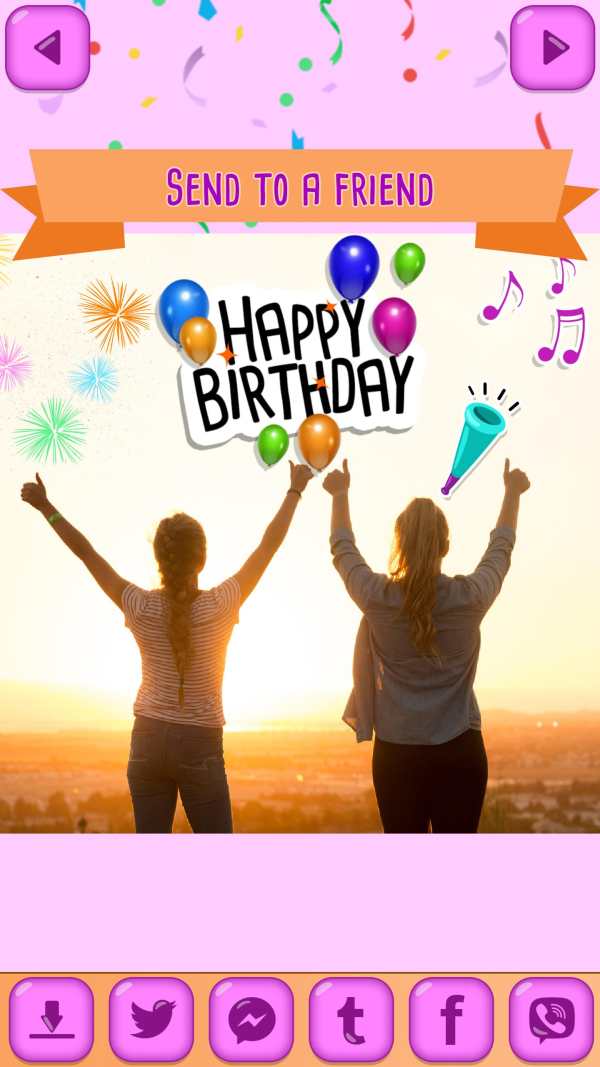 Birthday Photo Animation Maker screenshot 5