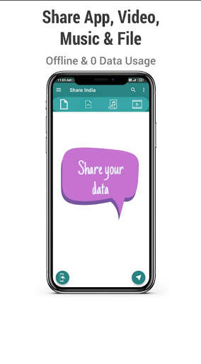 share India-High speed data sharing screenshot 1