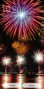 Night Firework Wallpaper screenshot 6