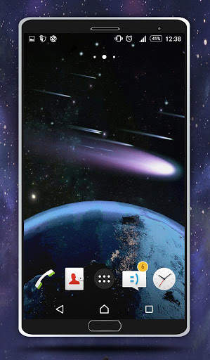 Comet Live Wallpaper screenshot 1