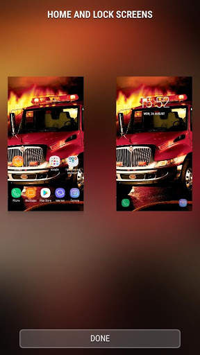 Fire siren sounds Ringtones and Wallpapers screenshot 1